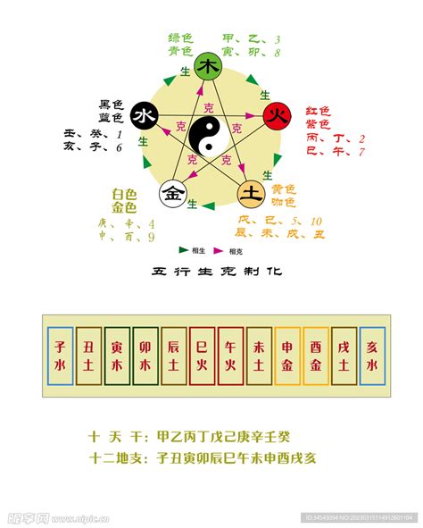 天干属性|十天干十二地支对应五行 十天干十二地支五行阴阳属性